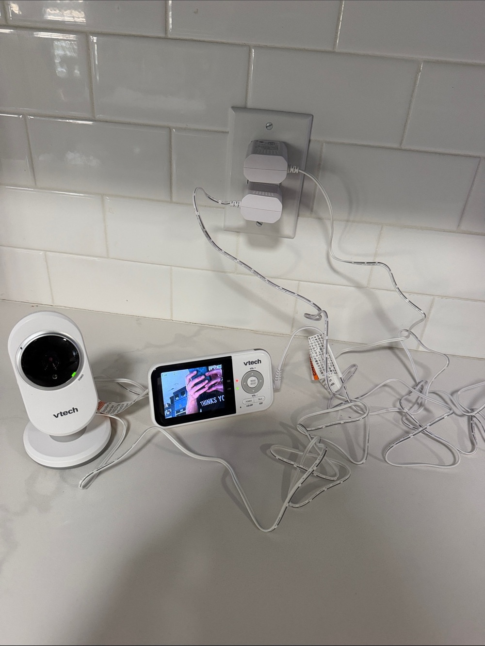 VTech Baby Monitor with Camera - White